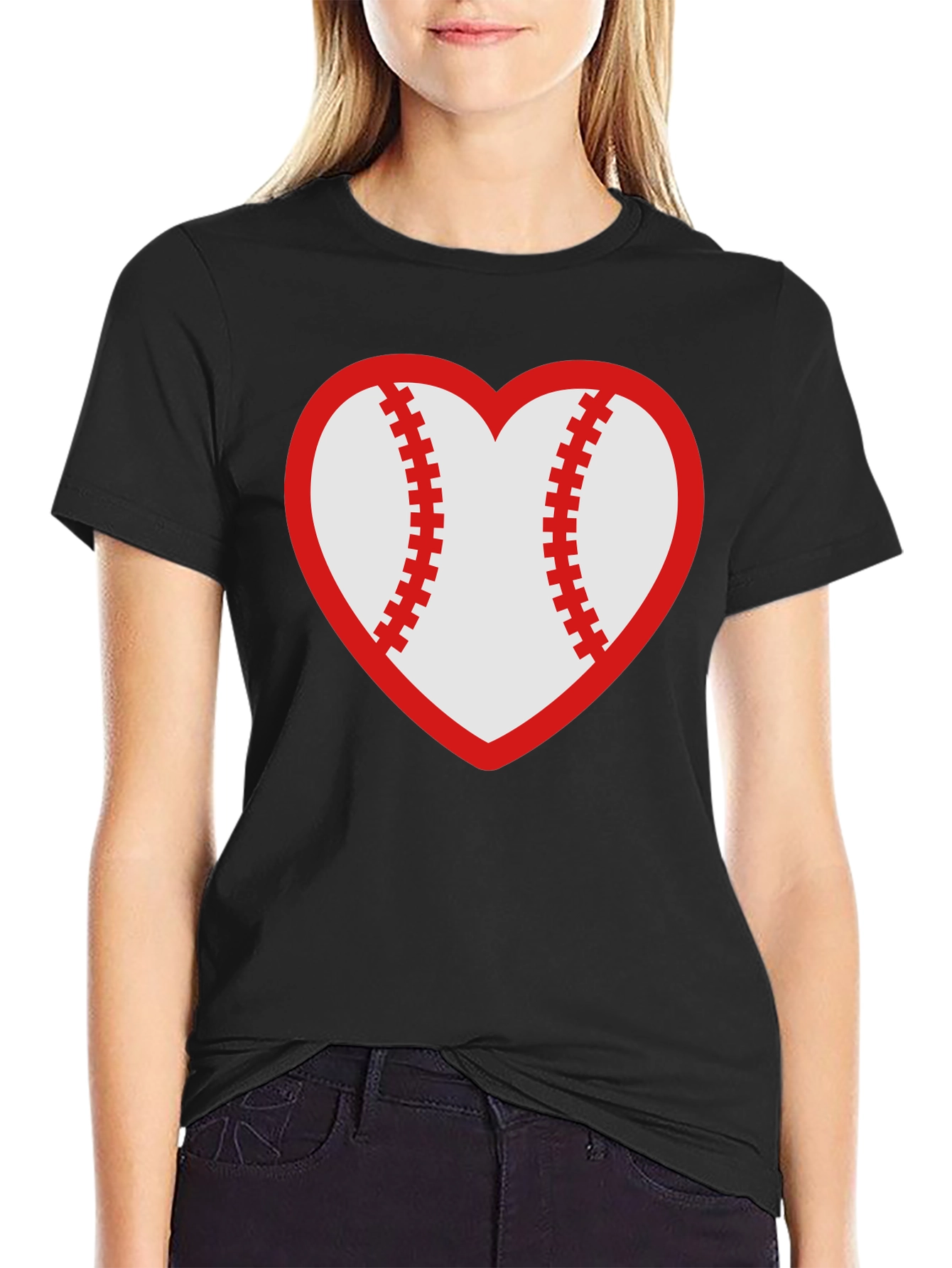 Baseball Heart T-Shirt