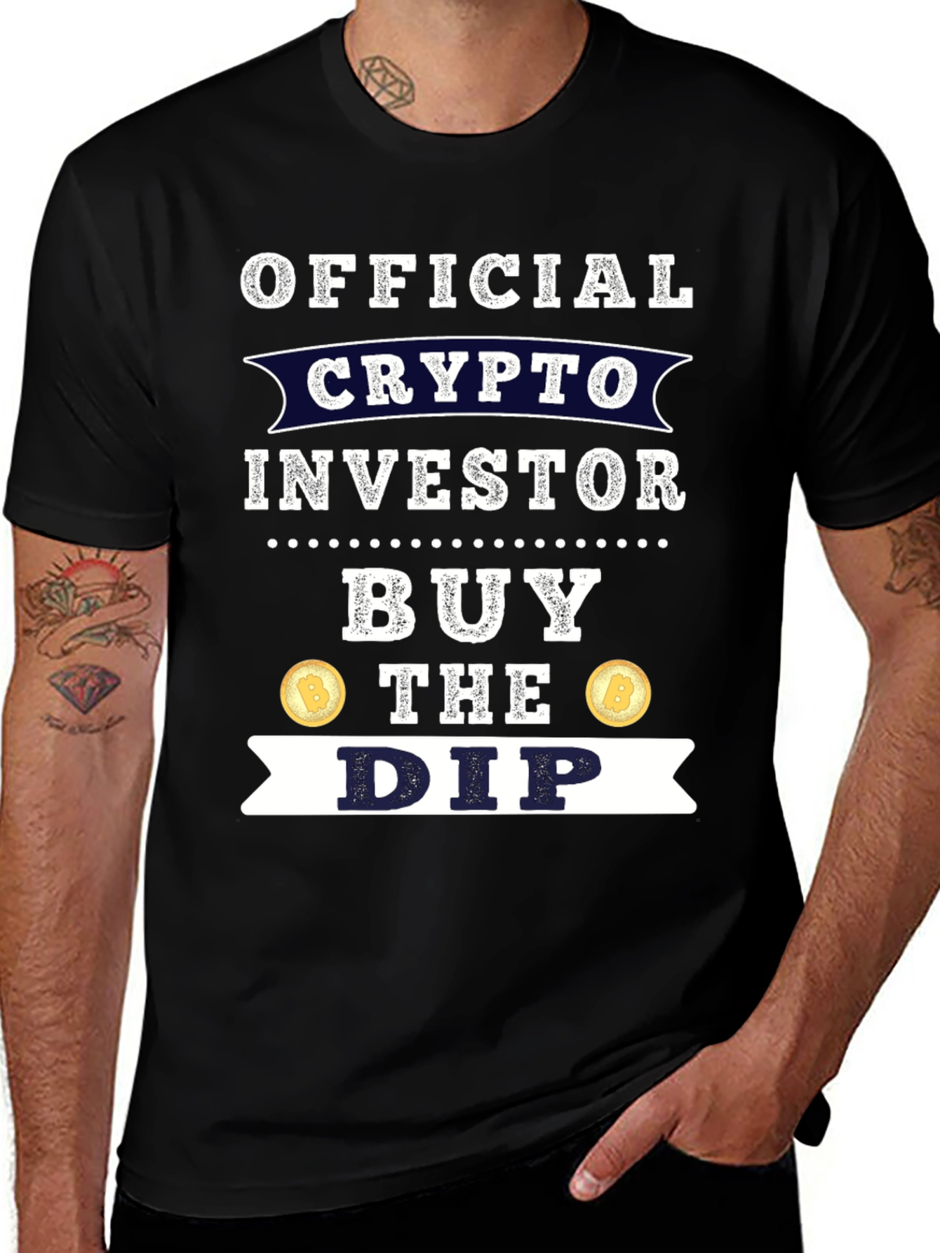 Crypto Investor T-Shirt - Buy The Dip