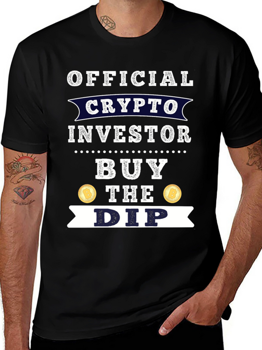 Crypto Investor T-Shirt - Buy The Dip