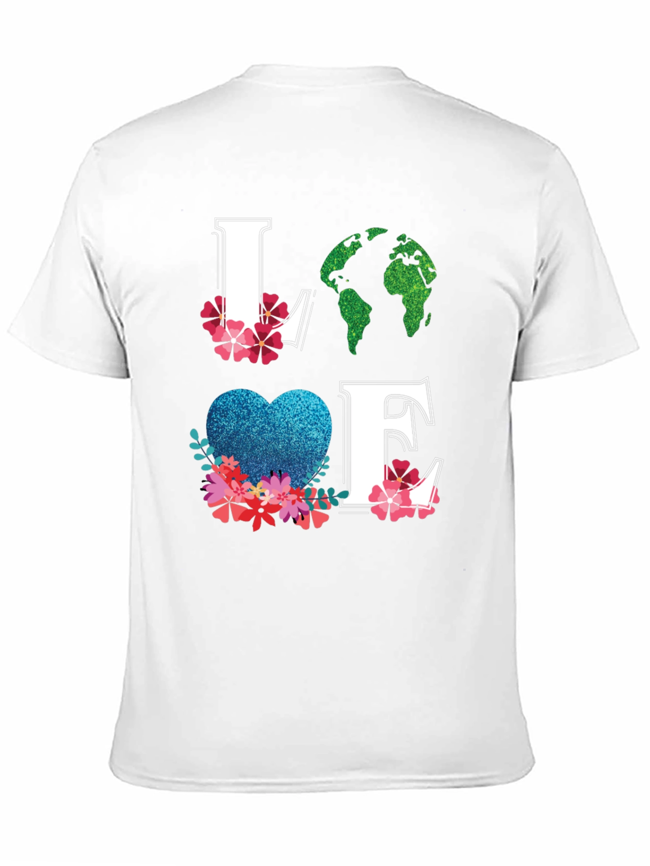 Love Earth Graphic Tee - Eco-Friendly