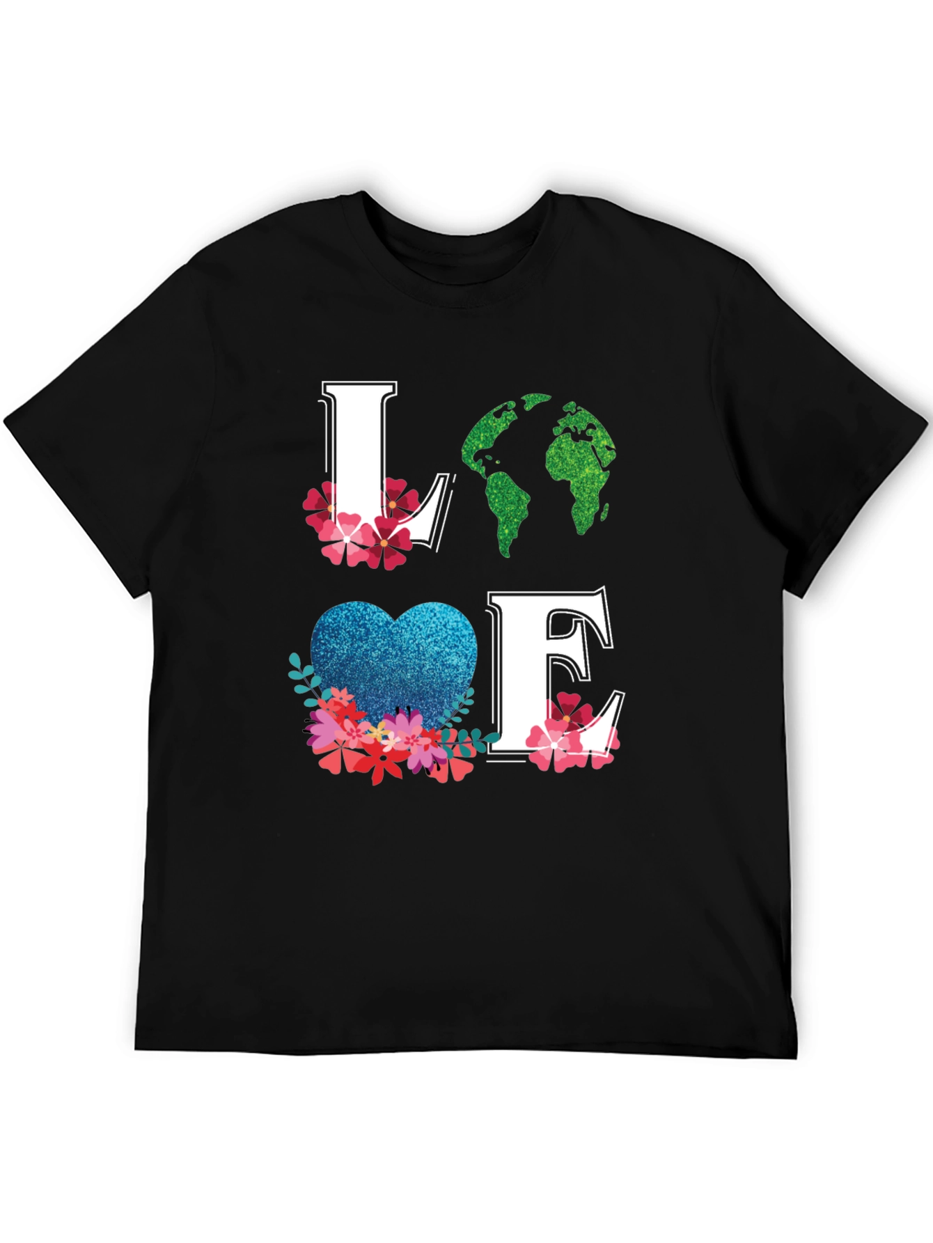 Love Earth Graphic Tee - Eco-Friendly