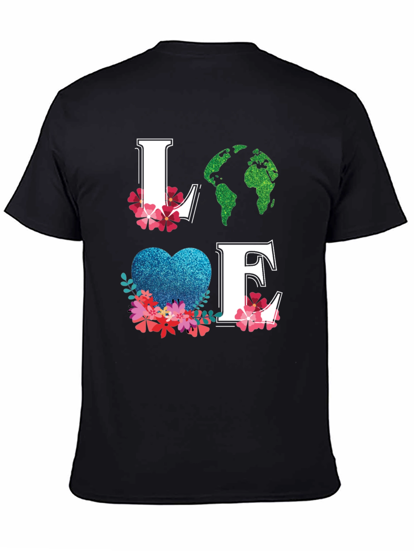 Love Earth Graphic Tee - Eco-Friendly
