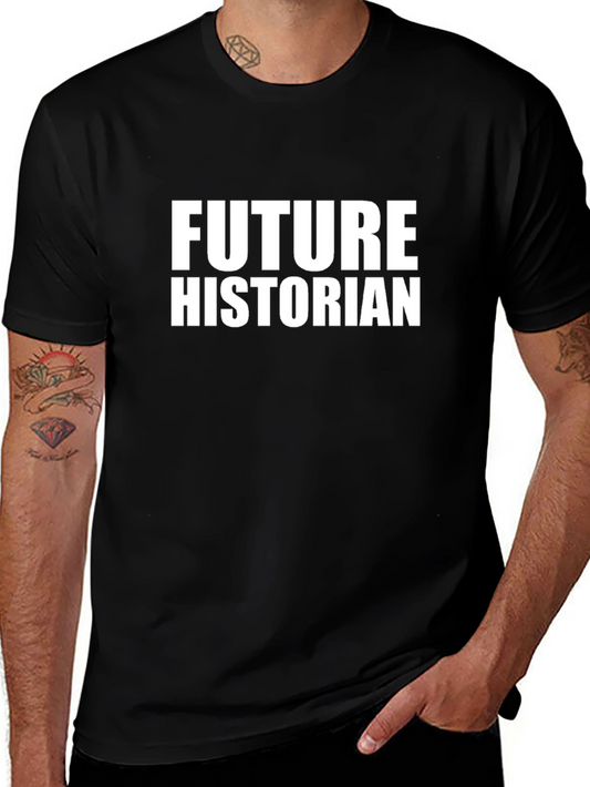 Future Historian Graphic Tee - Black