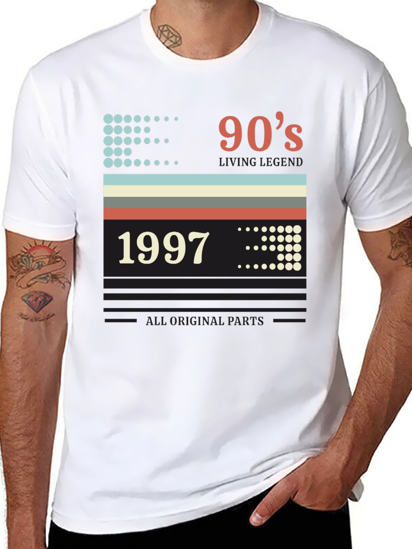 90s Living Legend 1997 All Original Parts T-Shirt