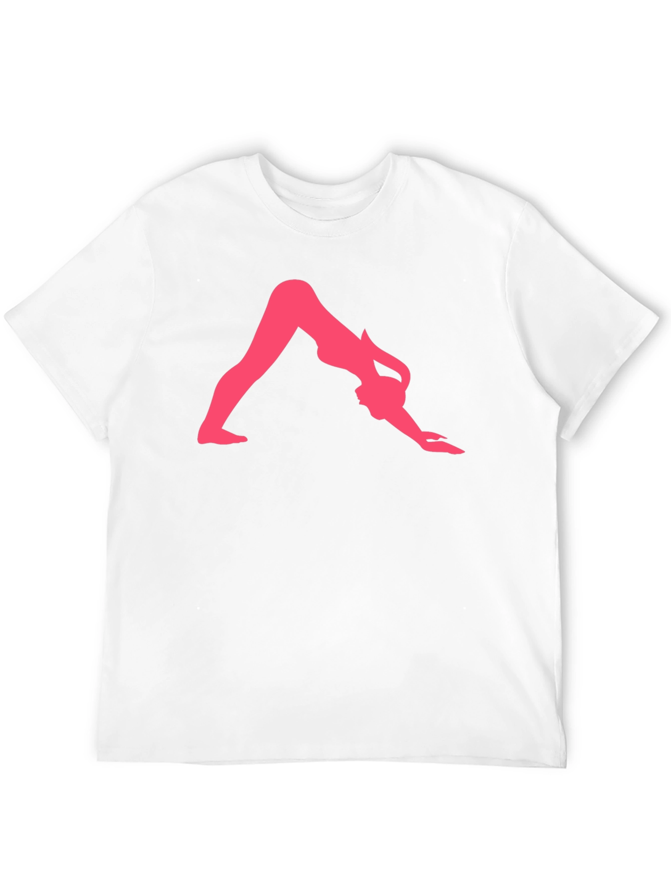 Yoga Pose Graphic Tee - Black Unisex T-Shirt