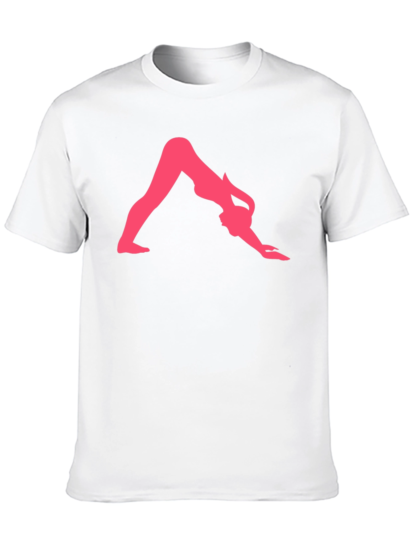 Yoga Pose Graphic Tee - Black Unisex T-Shirt