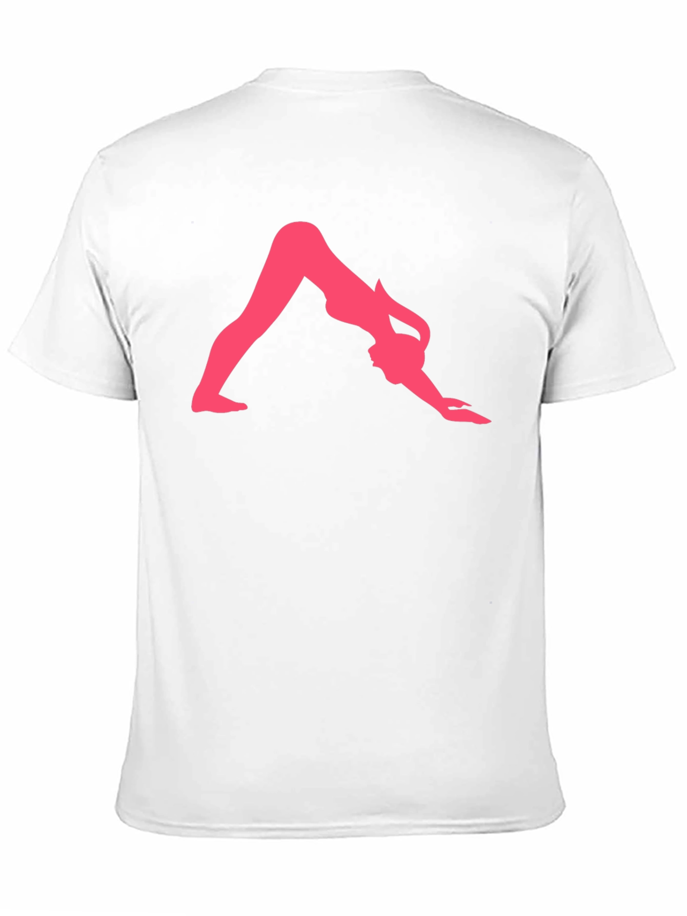 Yoga Pose Graphic Tee - Black Unisex T-Shirt