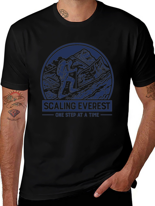 Scaling Everest Graphic Tee - Adventure Awaits!