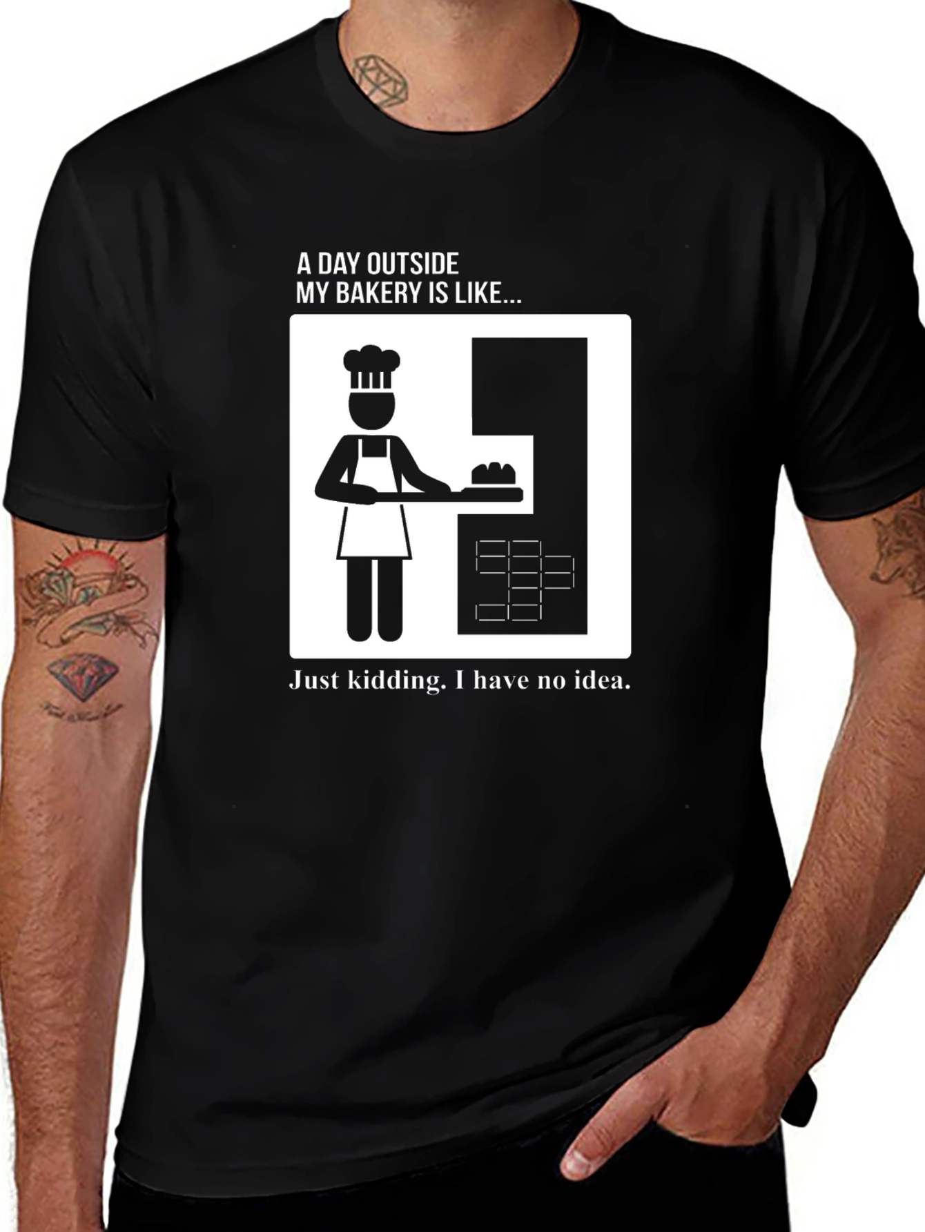 Baker Humor Graphic Tee - A Day Outside