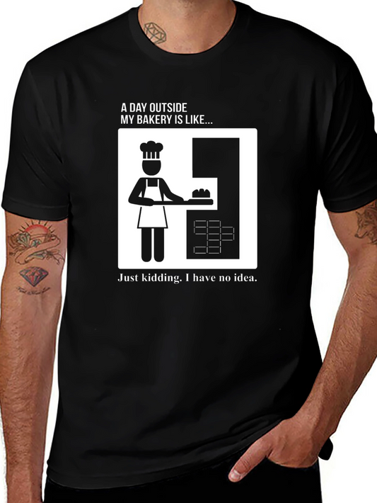 Baker Humor Graphic Tee - A Day Outside