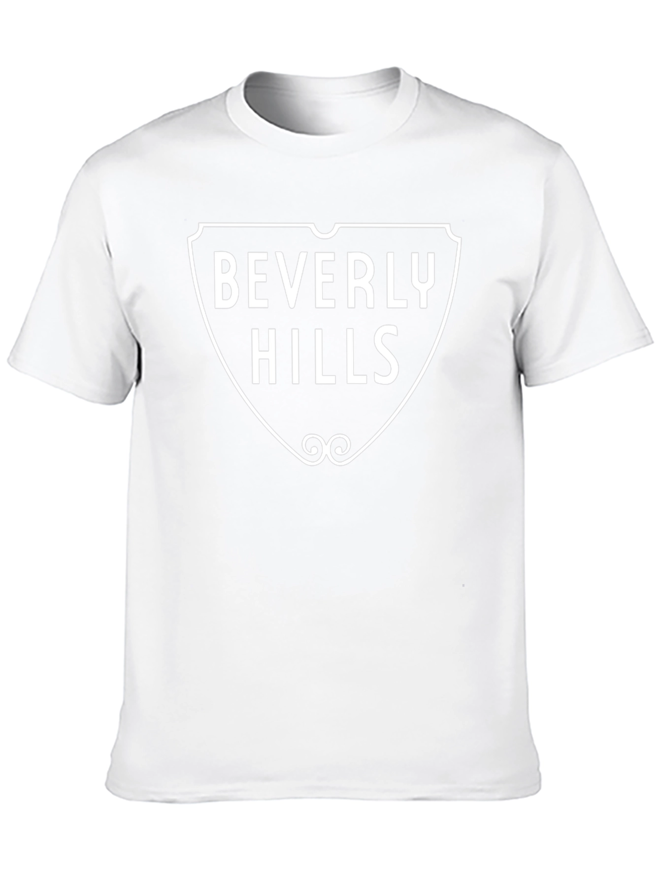 Beverly Hills Graphic Tee - Classic Black T-Shirt