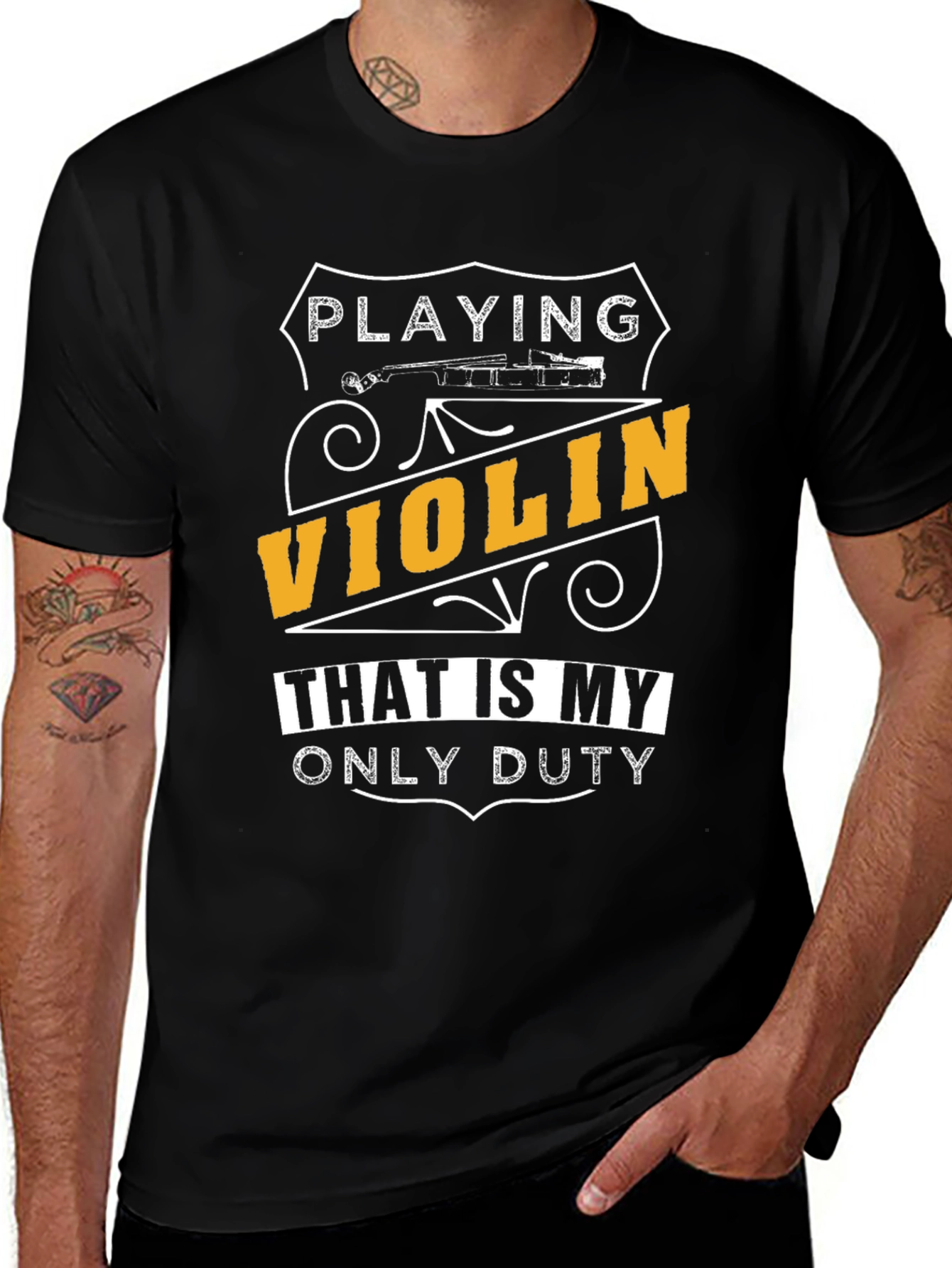 Violin Player T-Shirt - My Only Duty