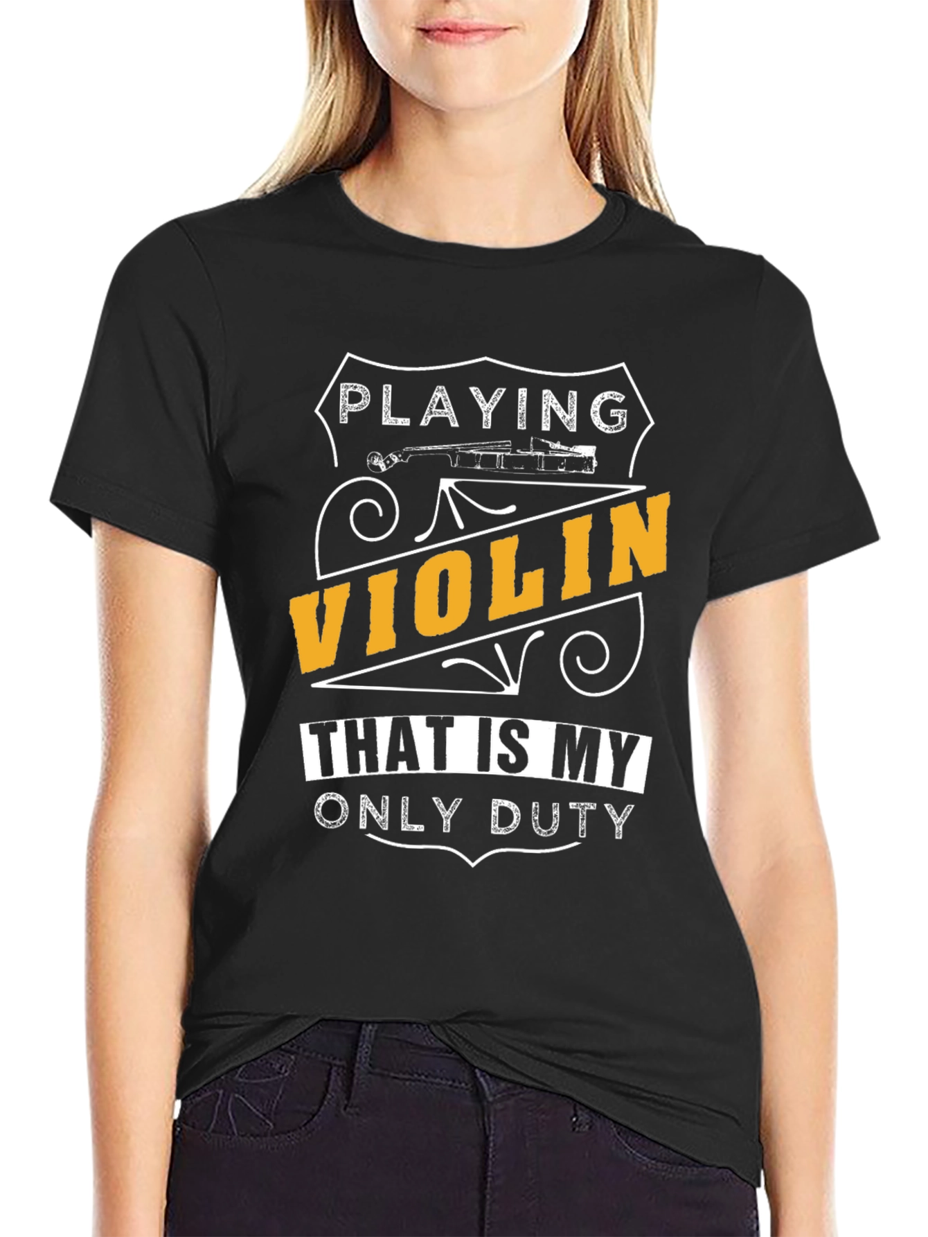 Violin Player T-Shirt - My Only Duty