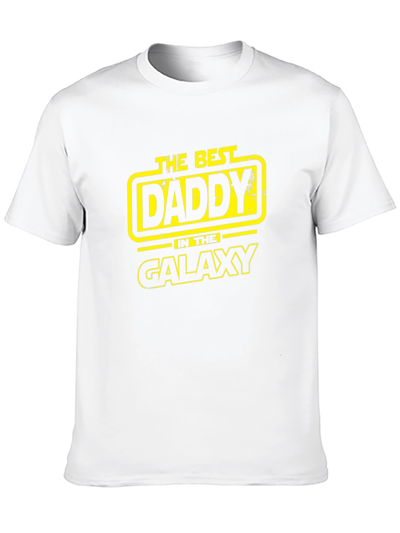 Best Daddy in the Galaxy Black T-Shirt