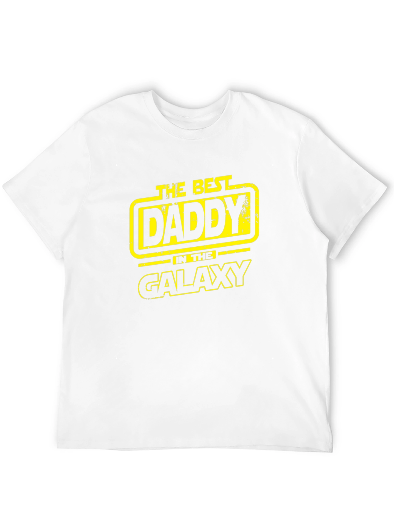 Best Daddy in the Galaxy Black T-Shirt