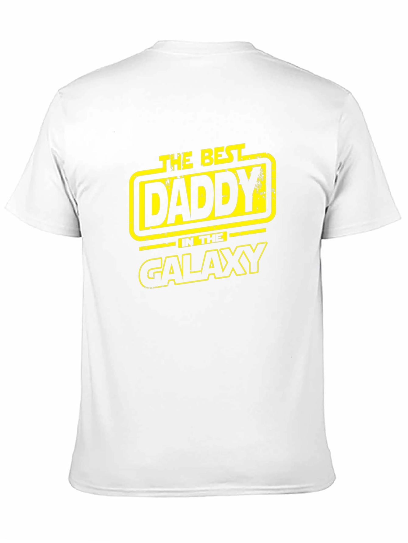 Best Daddy in the Galaxy Black T-Shirt