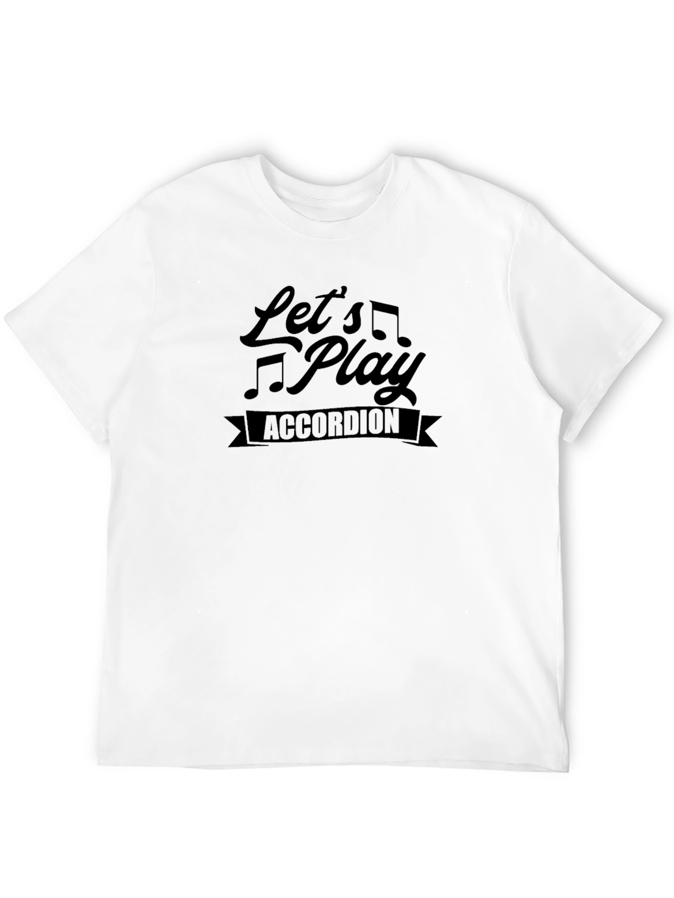 Lets Play Accordion Graphic Tee