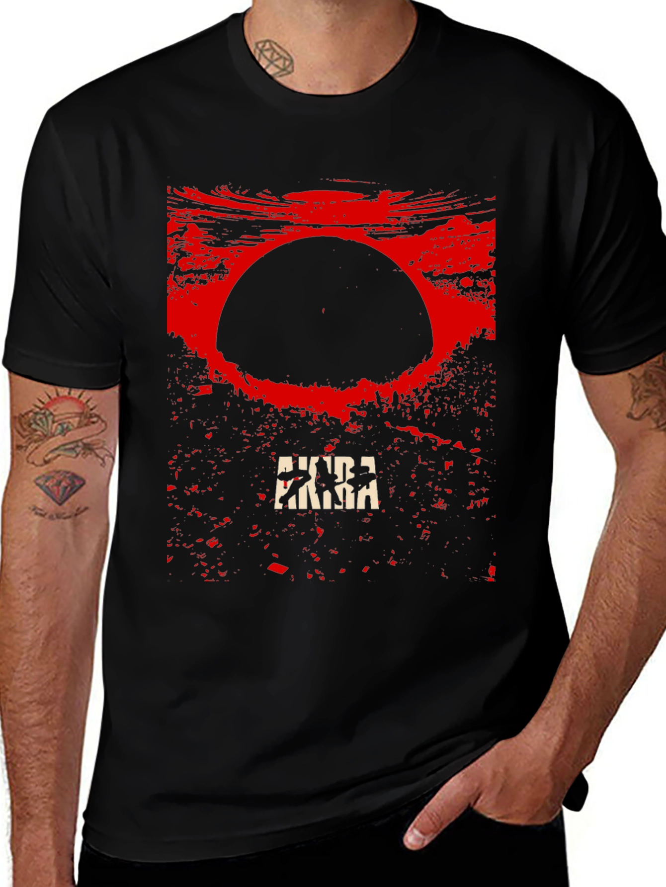 Akira Anime T-Shirt - Neo Tokyo Design