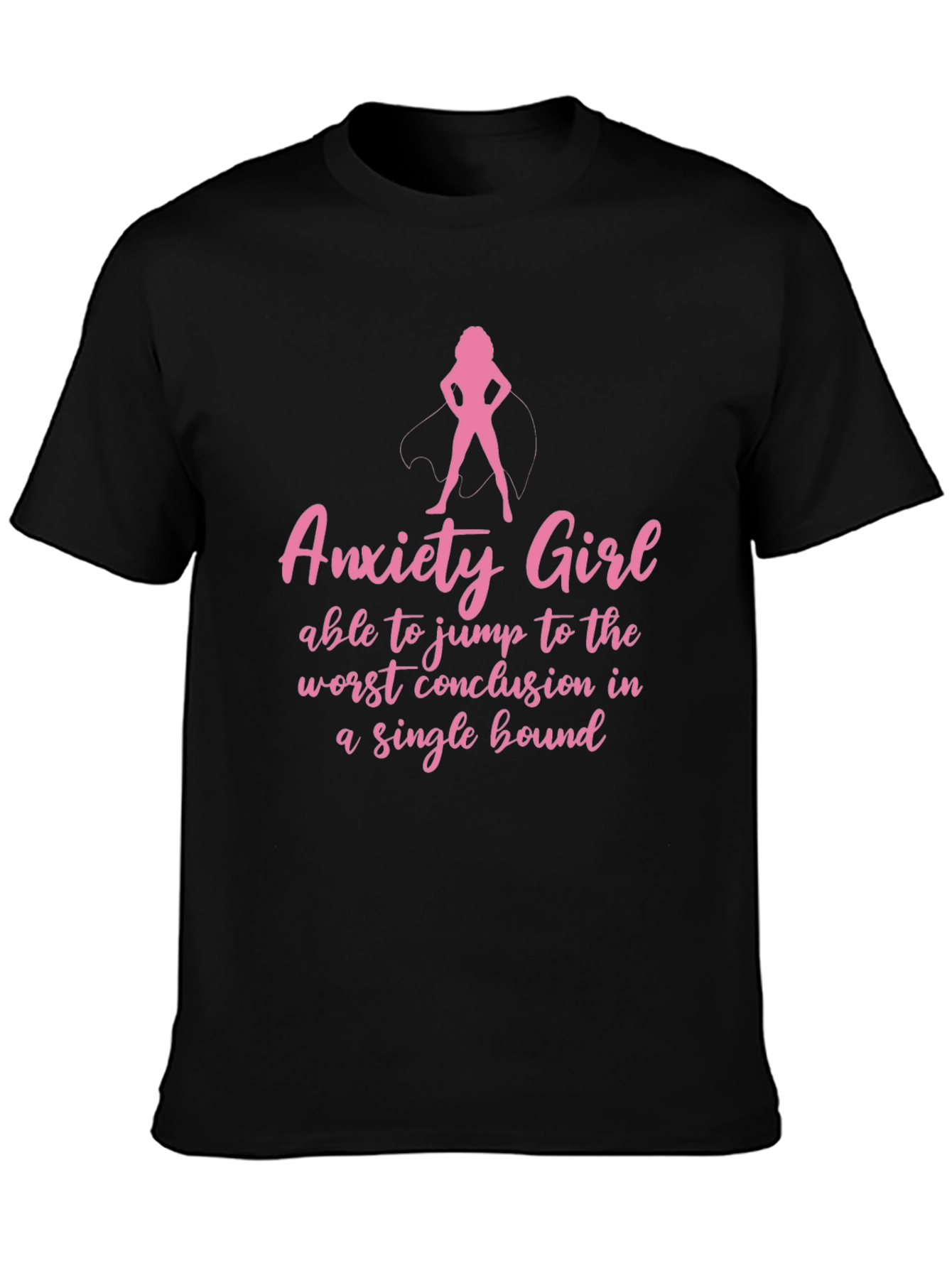 Anxiety Girl Superpower T-Shirt