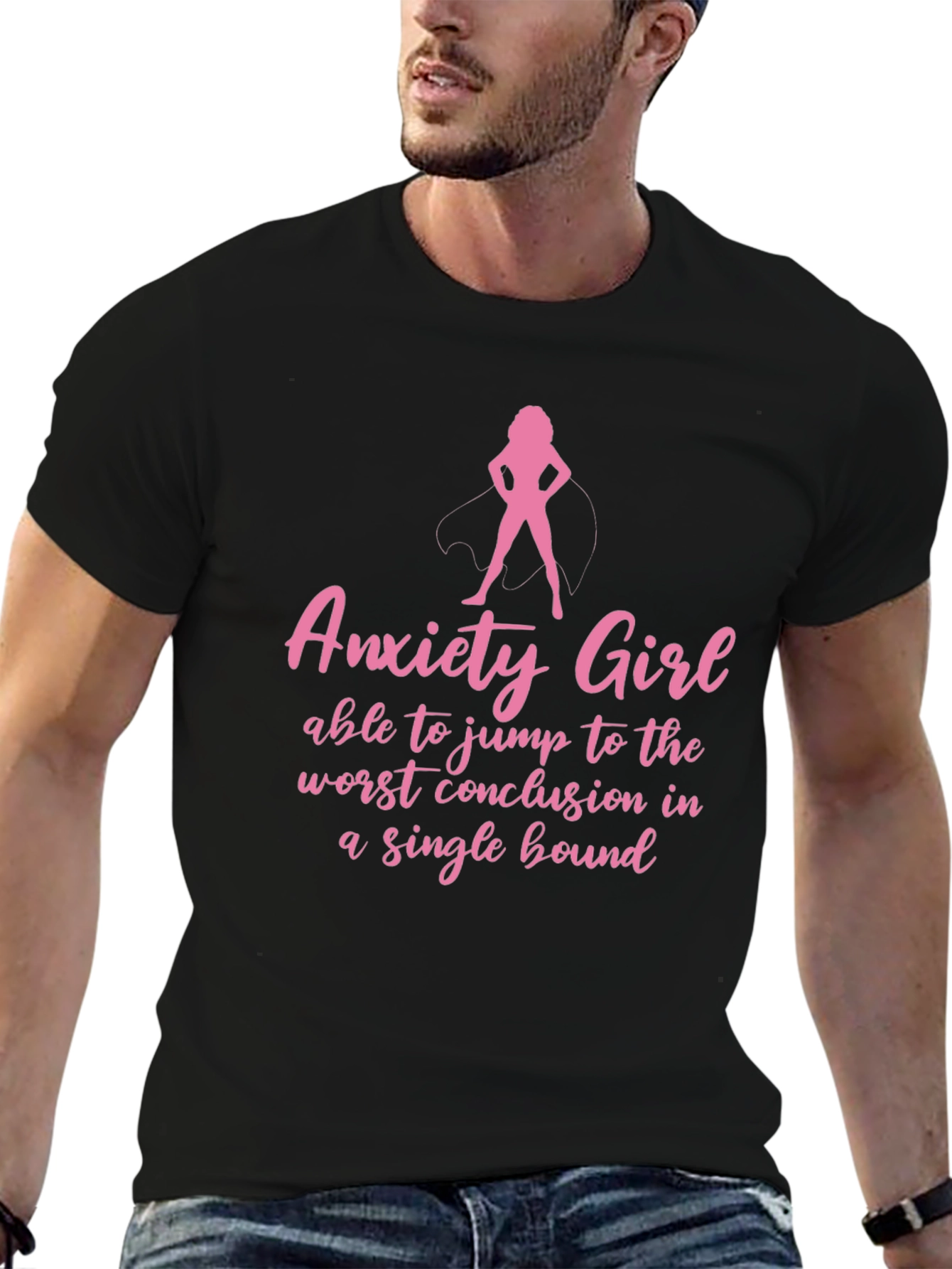Anxiety Girl Superpower T-Shirt