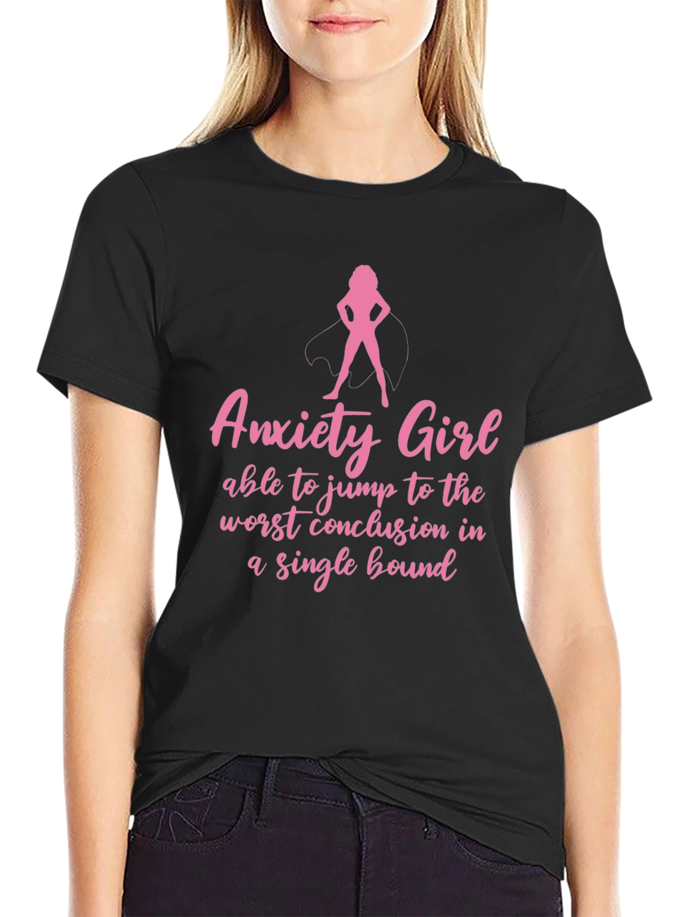 Anxiety Girl Superpower T-Shirt