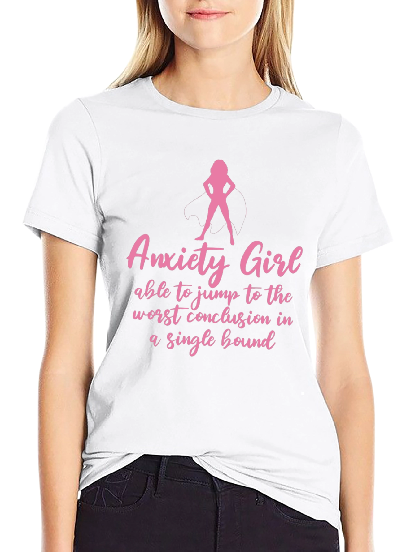 Anxiety Girl Superpower T-Shirt