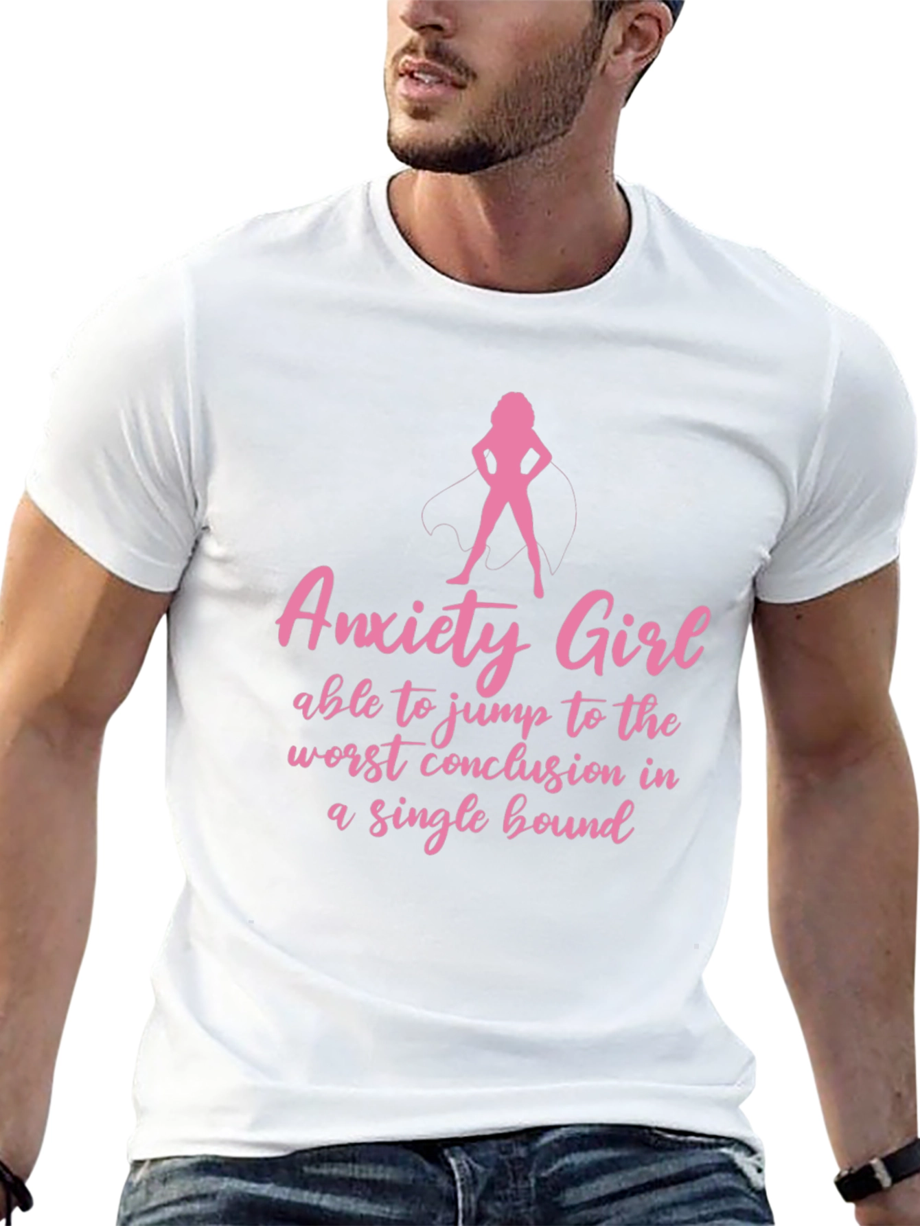 Anxiety Girl Superpower T-Shirt