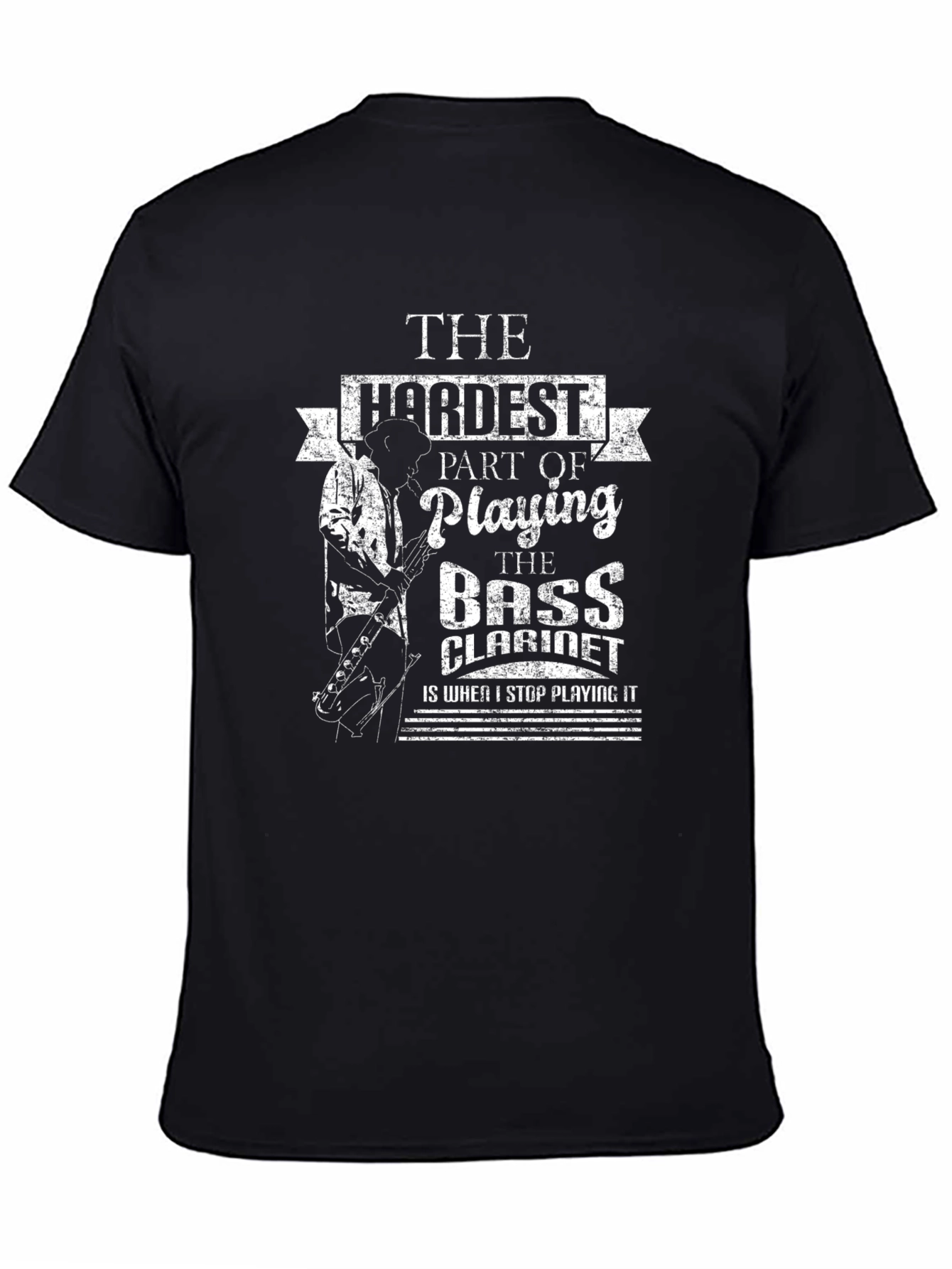 Bass Clarinet T-Shirt - Musician Humor