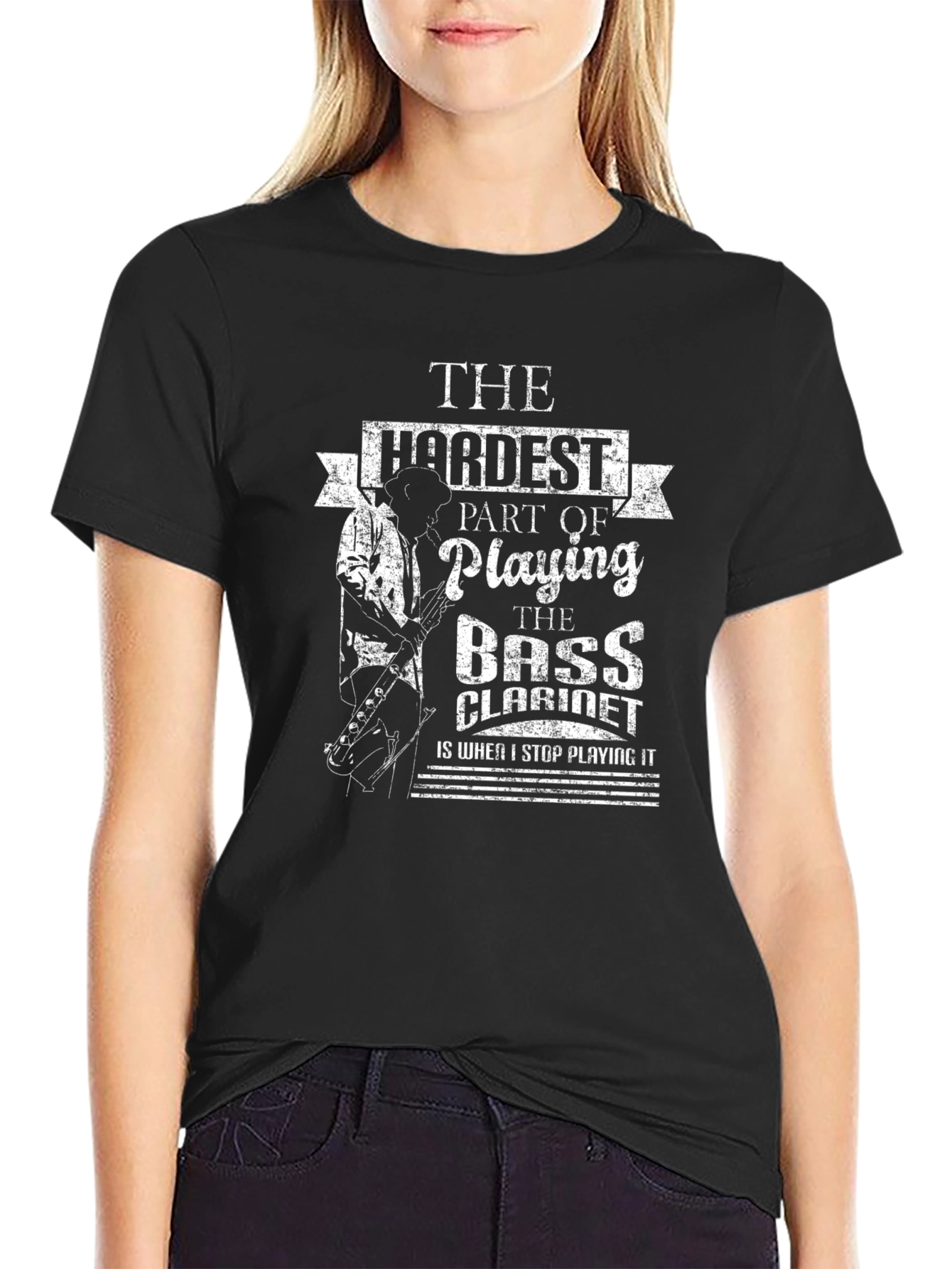 Bass Clarinet T-Shirt - Musician Humor