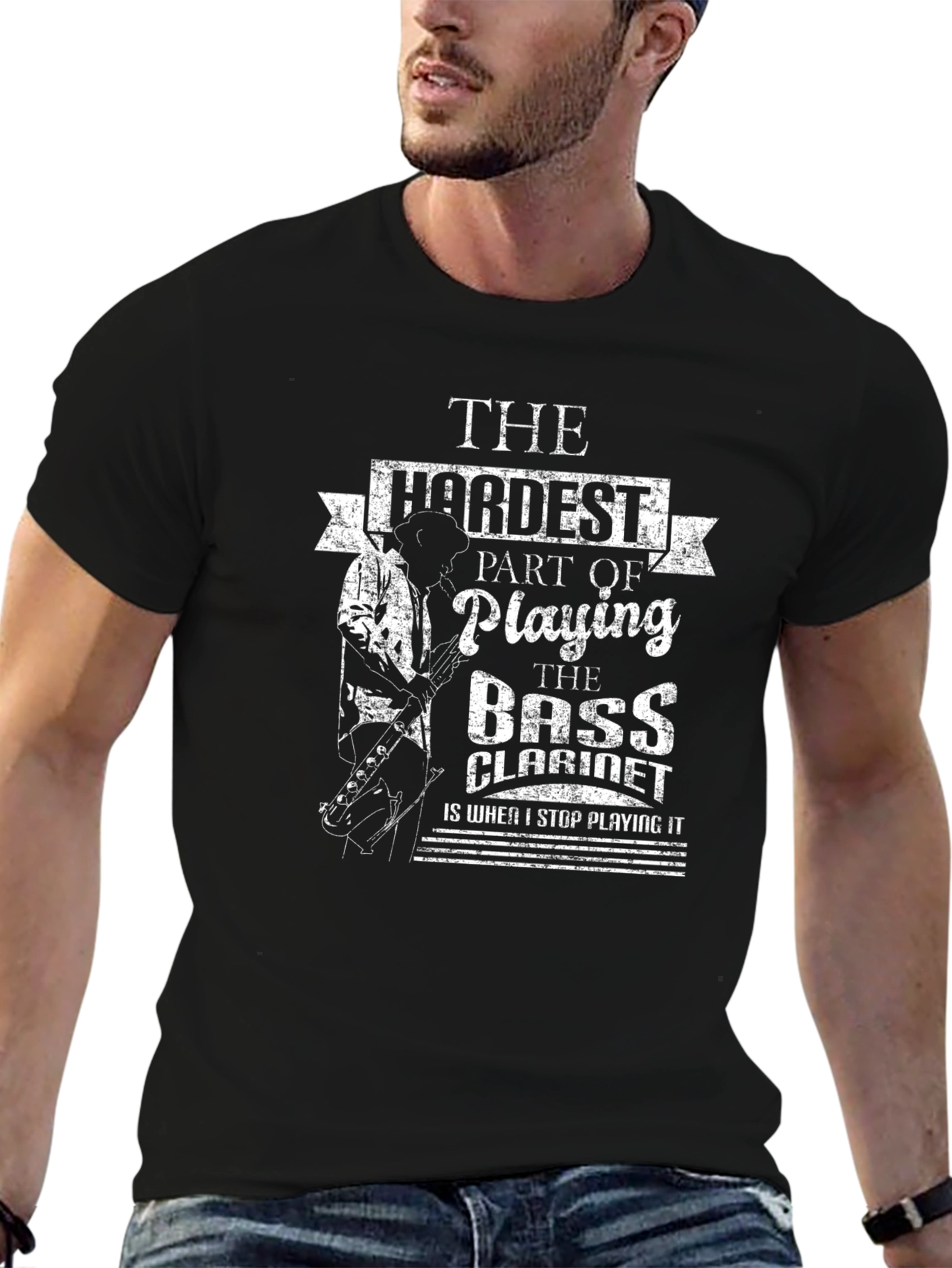 Bass Clarinet T-Shirt - Musician Humor