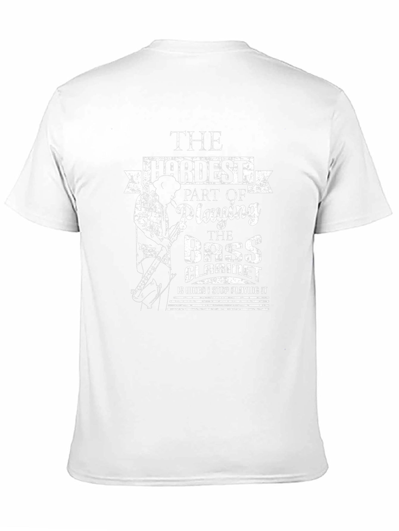 Bass Clarinet T-Shirt - Musician Humor