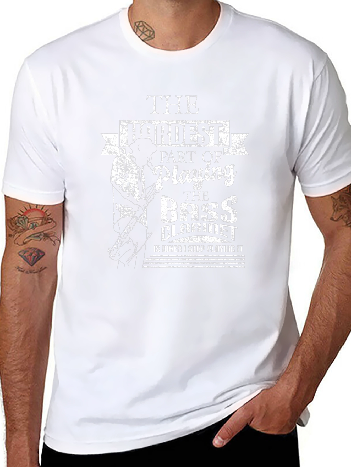 Bass Clarinet T-Shirt - Musician Humor