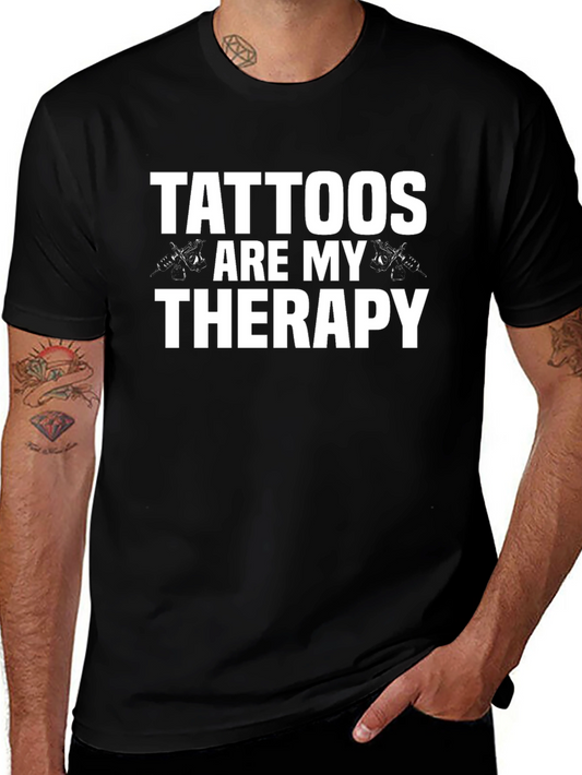 Tattoos Are My Therapy Graphic Tee