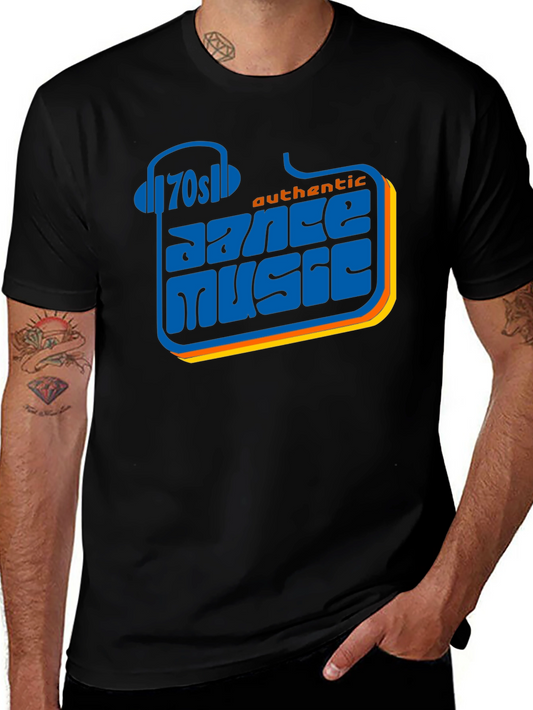 70s Authentic Dance Music Graphic T-Shirt