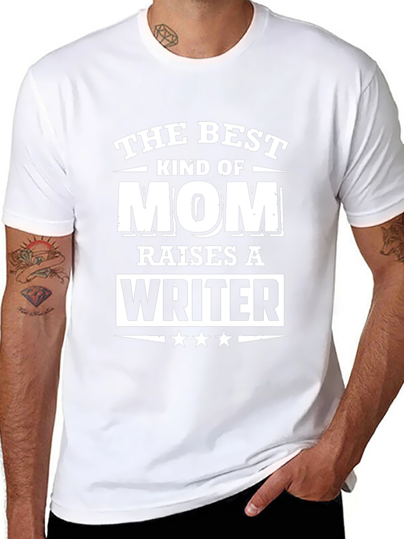 Best Kind of Mom Raises a Writer T-Shirt