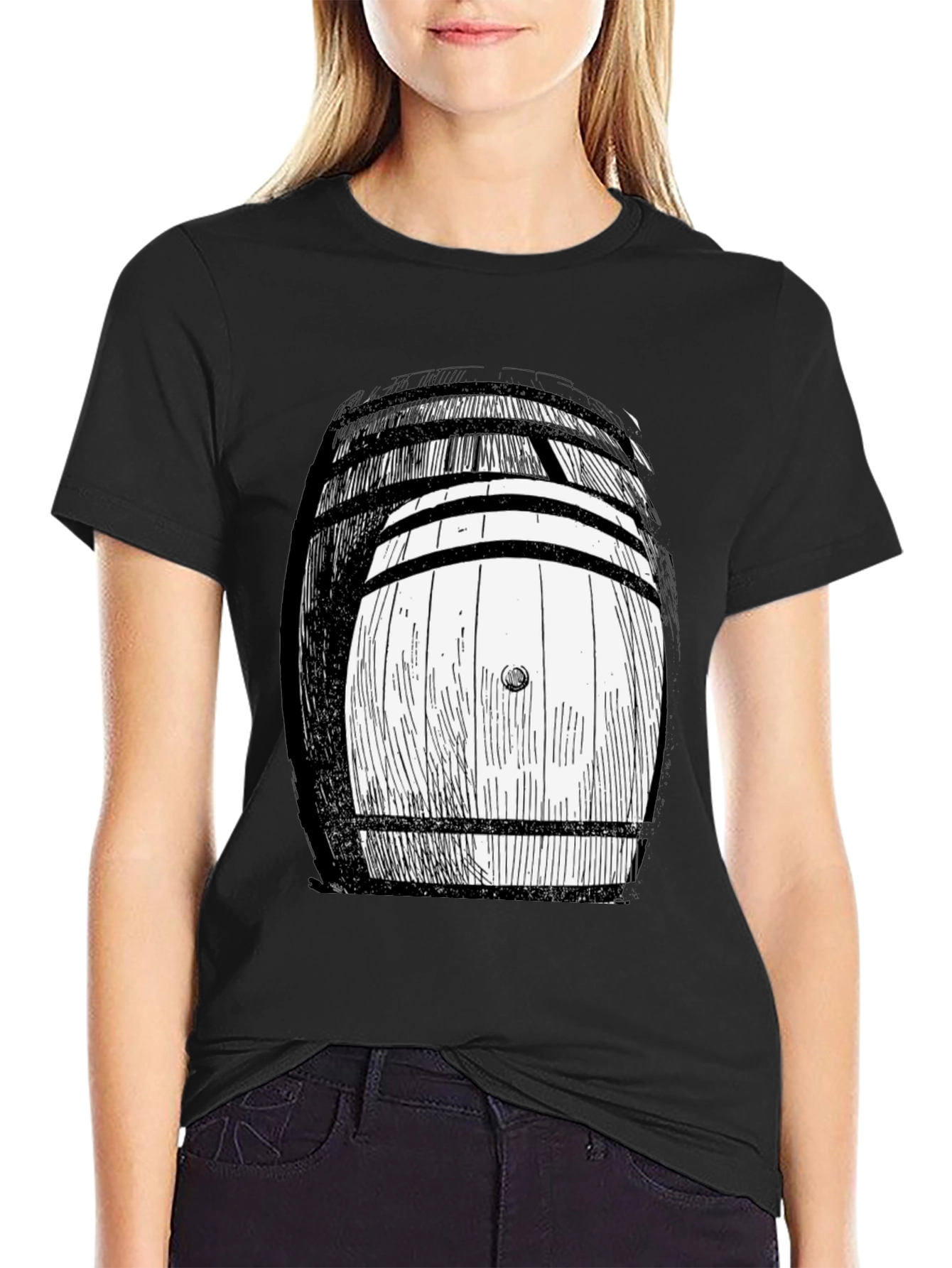 Barrel T-Shirt - Unique Graphic Tee