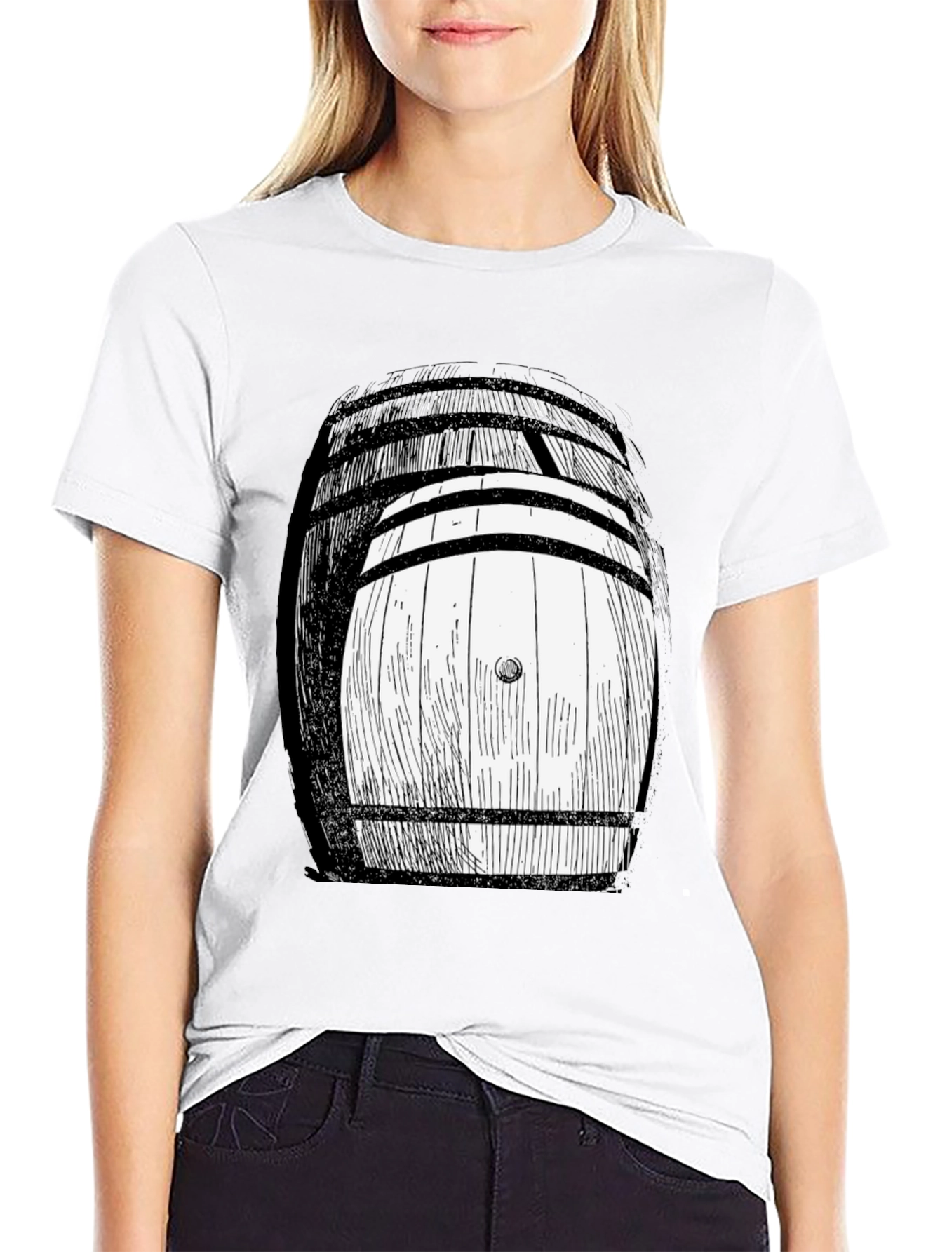 Barrel T-Shirt - Unique Graphic Tee