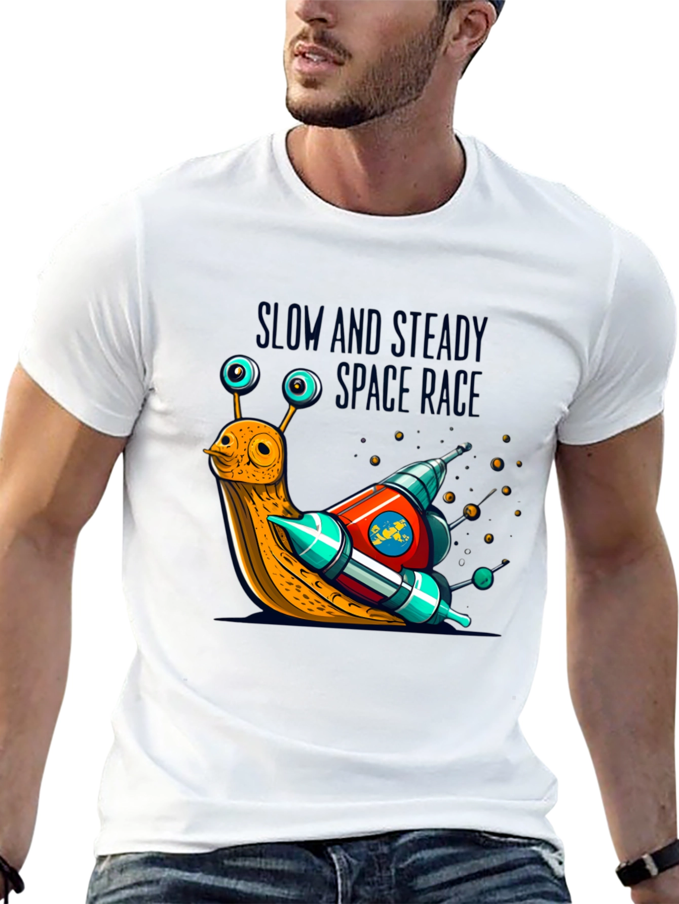 Slow and Steady Space Race T-Shirt