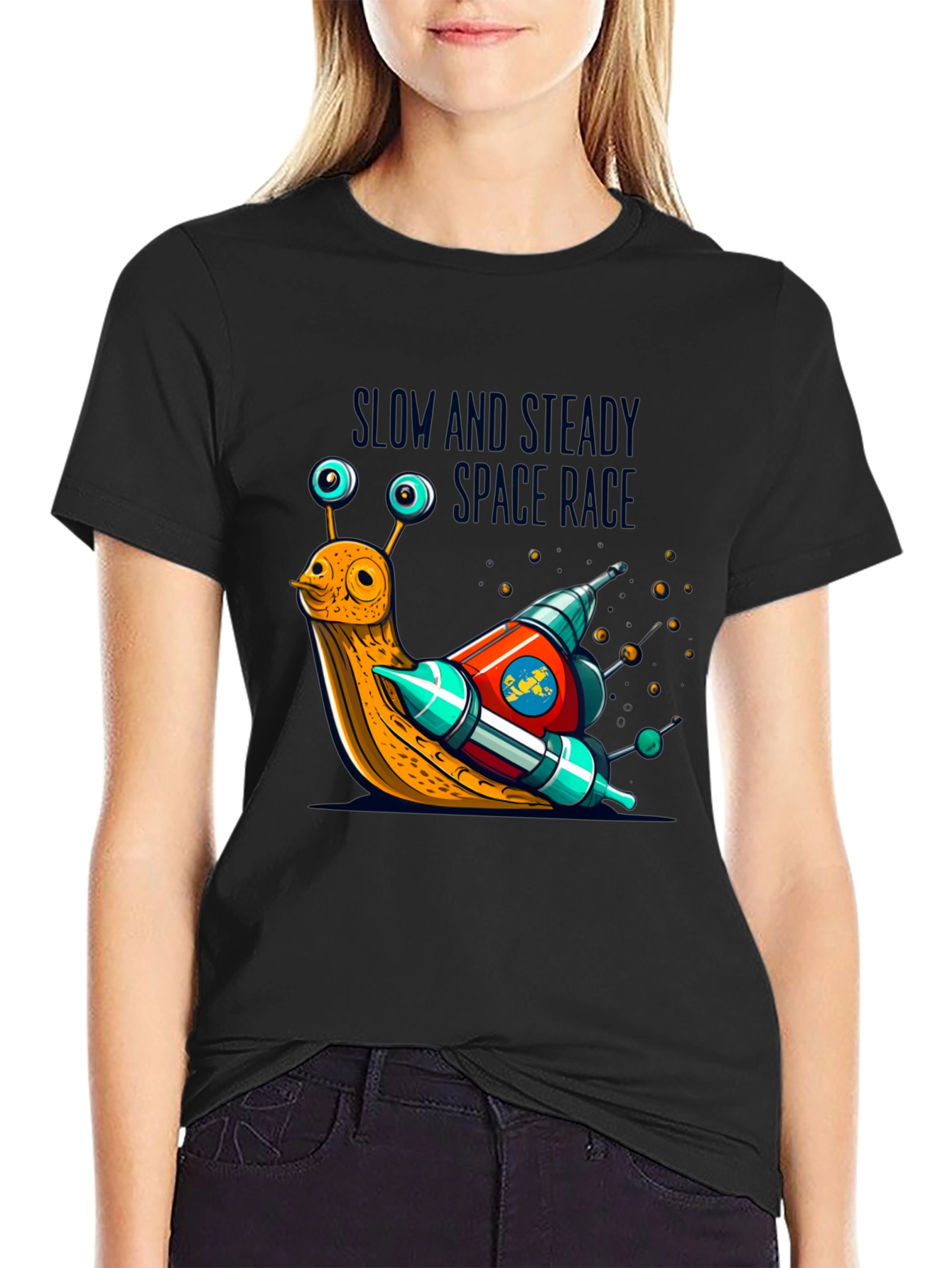 Slow and Steady Space Race T-Shirt