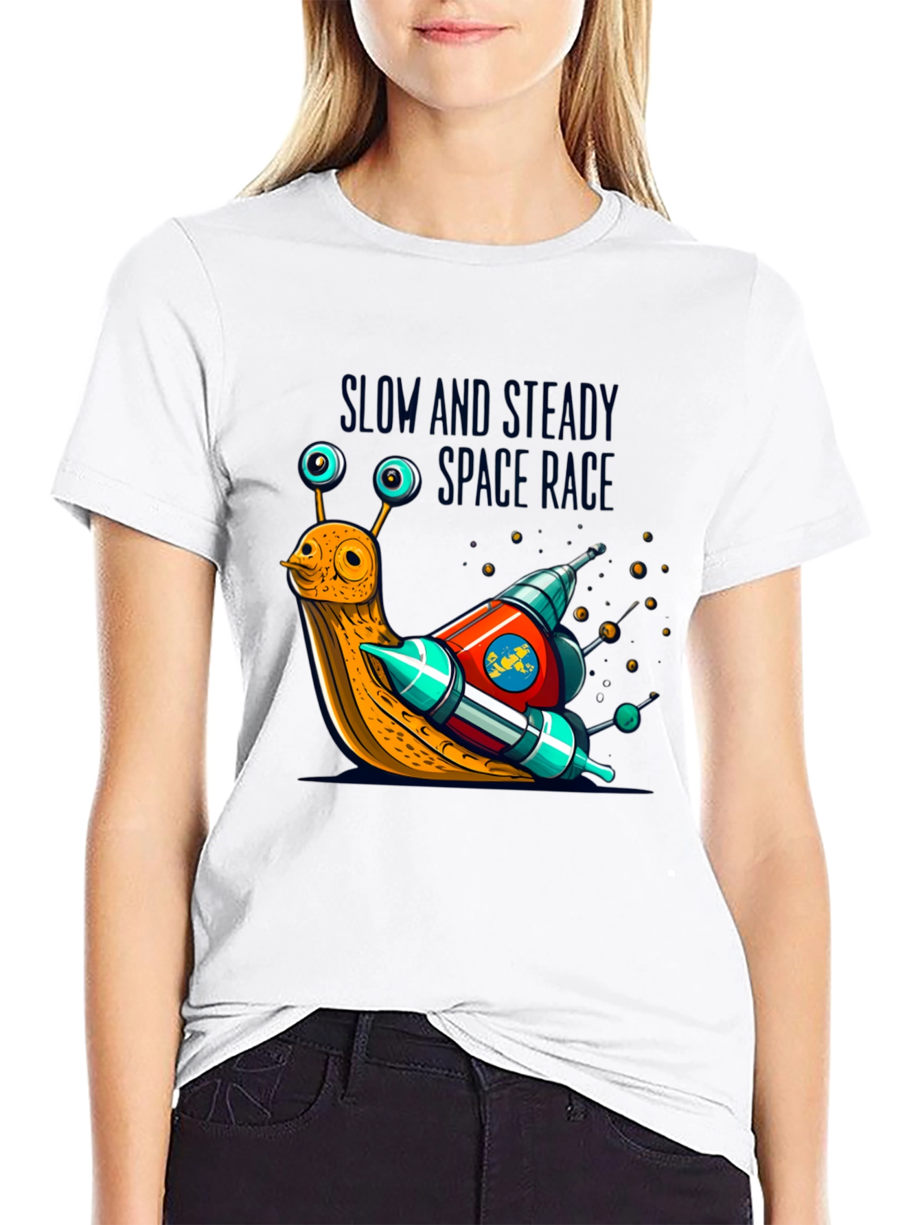 Slow and Steady Space Race T-Shirt