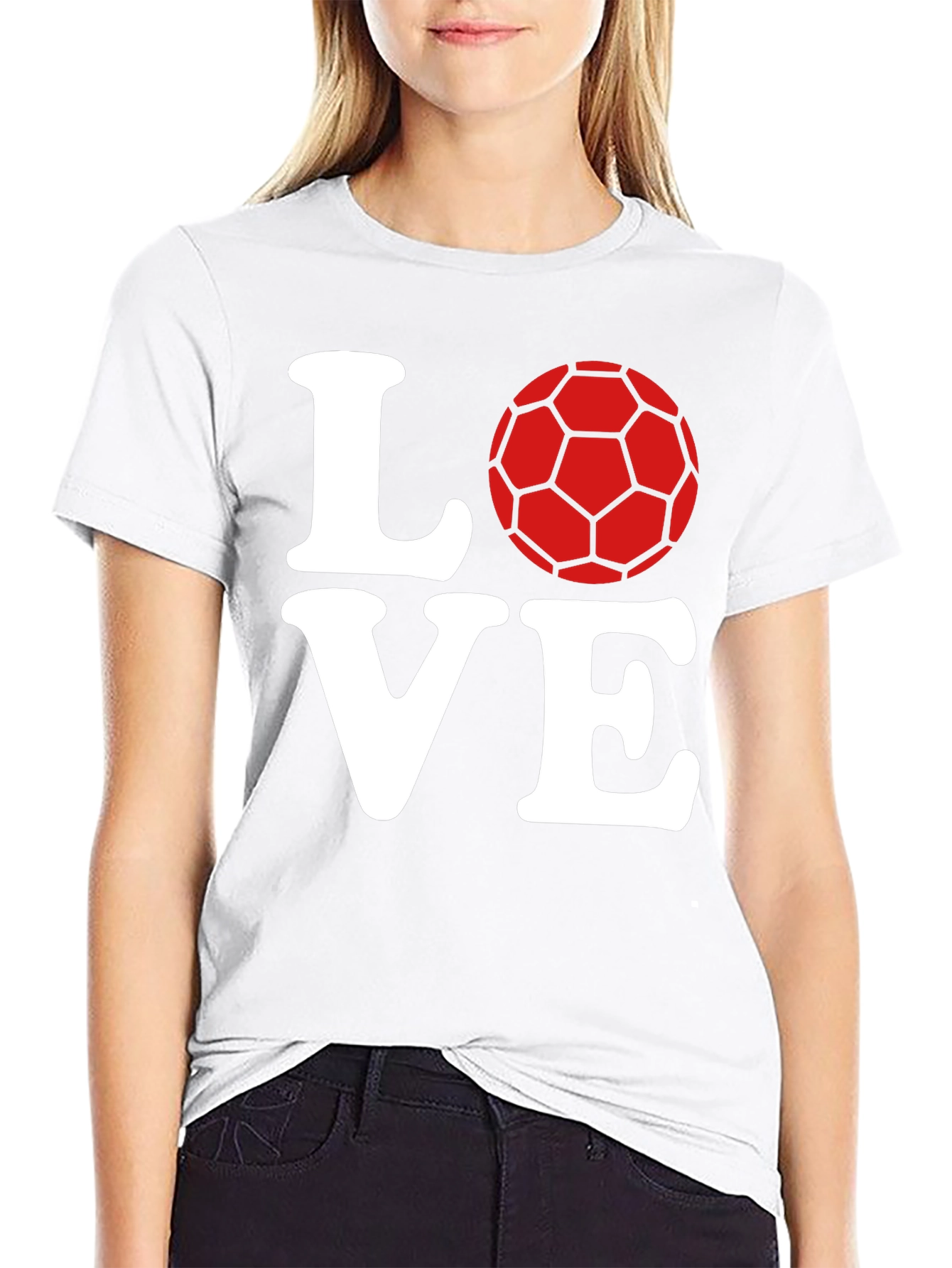 Love Handball T-Shirt - Sporty Casual Tee