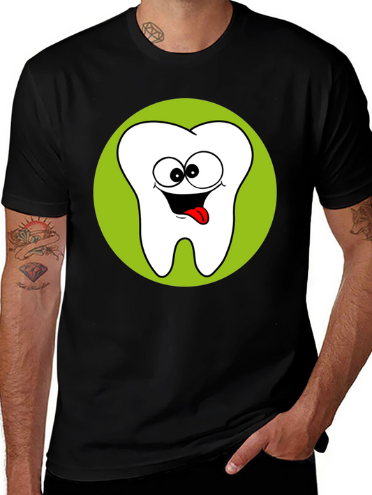 Funny Tooth Graphic Tee - Dental Humor T-Shirt