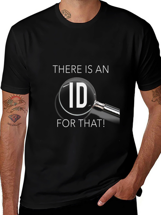There is an ID for that! Graphic T-Shirt